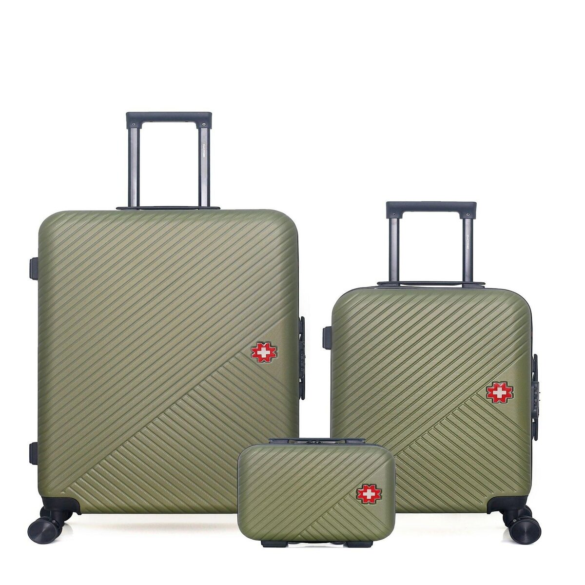 SWISS KOPPER SWISS KOPPER - LOT DE 3 - Valises grand format, cabine et vanity SPIEZ
