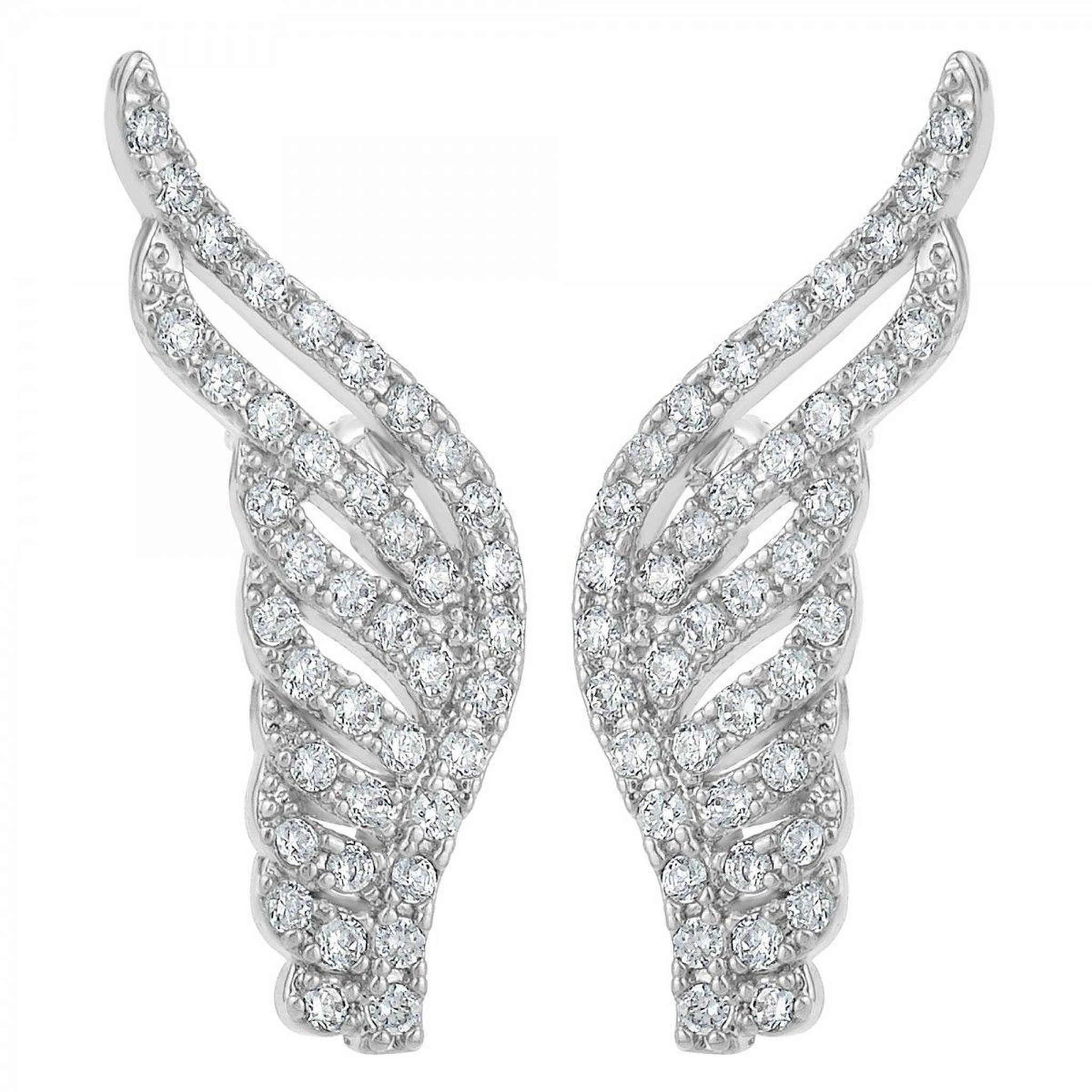 SC CRYSTAL Boucles d'oreilles SC Crystal ornées de Zirconium
