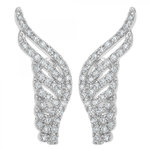 SC CRYSTAL Boucles d'oreilles SC Crystal ornées de Zirconium