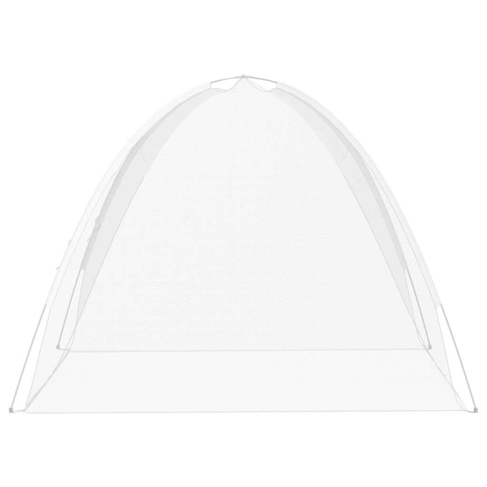 Voir la diapositive 5 : VIDAXL Moustiquaire mongole avec portes 220 maille blanc 200x180x135cm