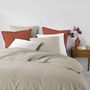 Voir la diapositive 4 : Paris Prix Drap Housse en Coton  Linette  140x190cm Lin