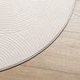 Voir la diapositive 4 : VIDAXL Tapis IZA poils courts style scandinave creme Ø 200 cm