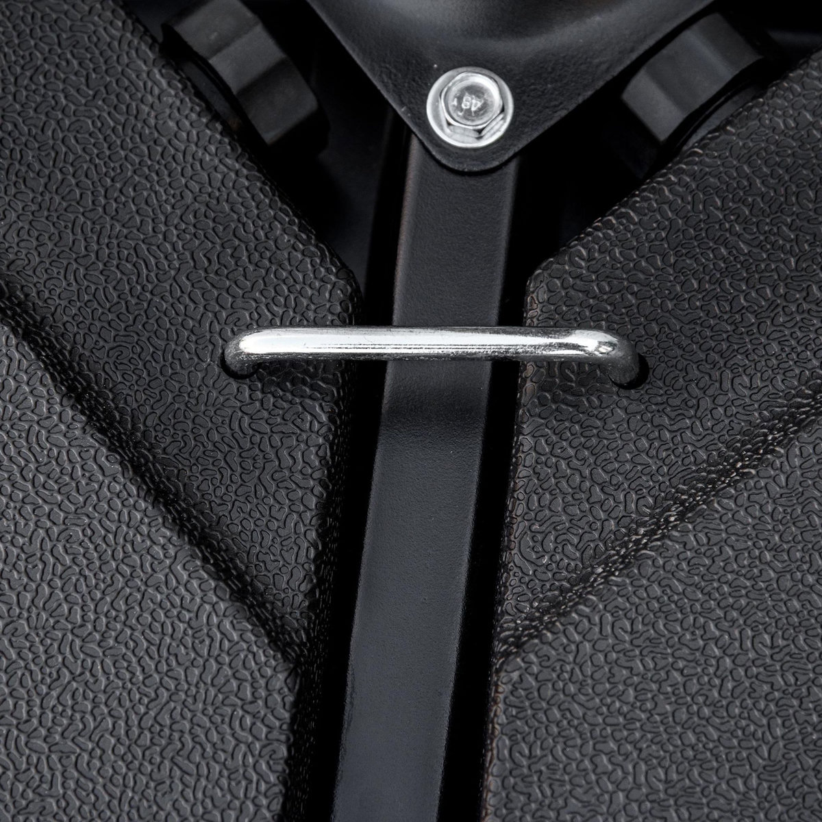 OUTSUNNY Pied de parasol lot de 4 dalles pour parasol à lester dim. tot. 100L x 100l x 6,8H cm HDPE surface granuleuse noir