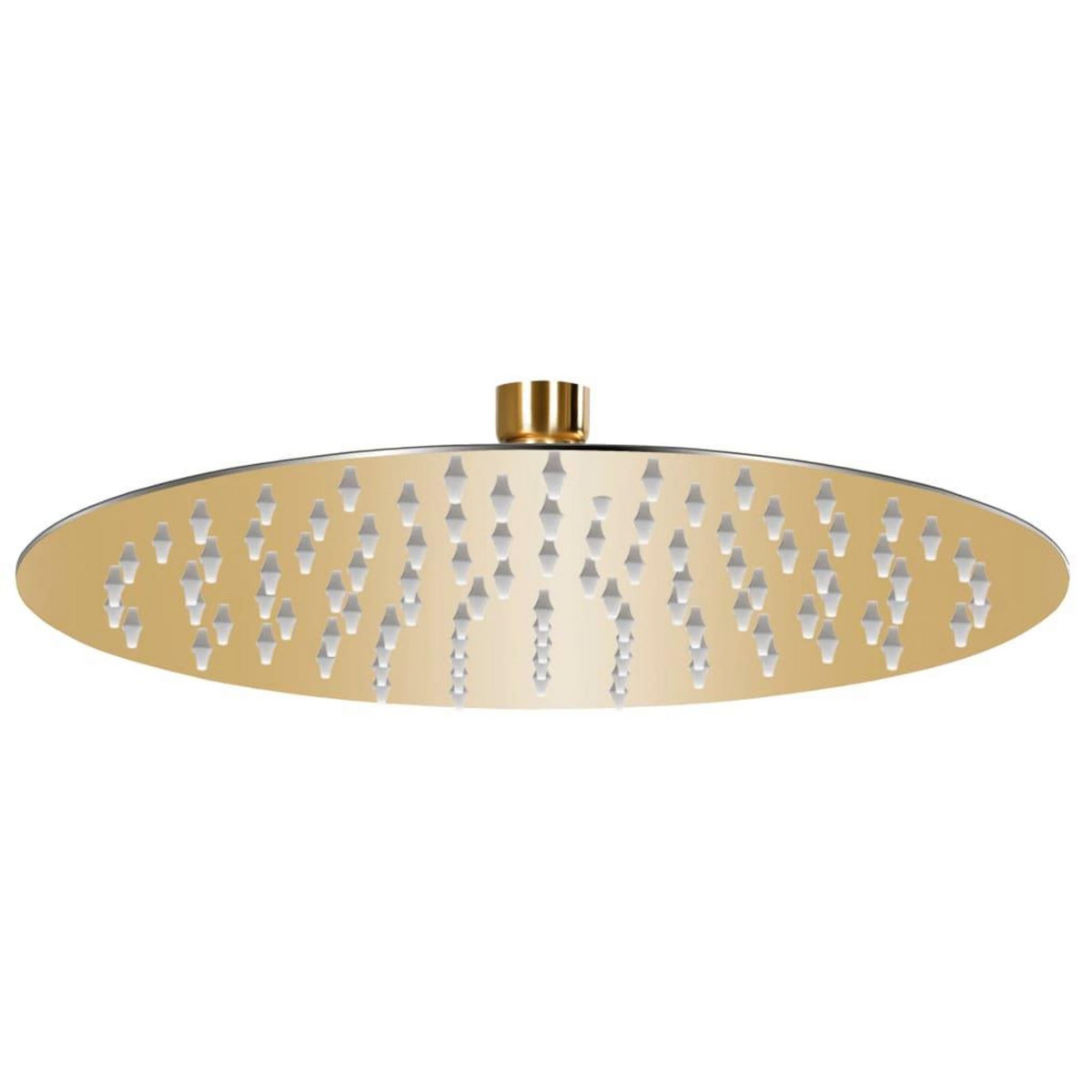 VIDAXL Pomme de douche pluie Acier inoxydable 25 cm Ronde Dore