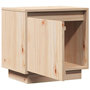 Voir la diapositive 5 : VIDAXL Table de chevet 40x30x40 cm Bois de pin solide
