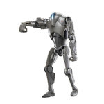 HASBRO Figurine Hasbro Super Battle Droid gris métallique