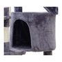 Voir la diapositive 5 : GENERIQUE Arbre a chat MARIE - 40x55x120cm - Gris