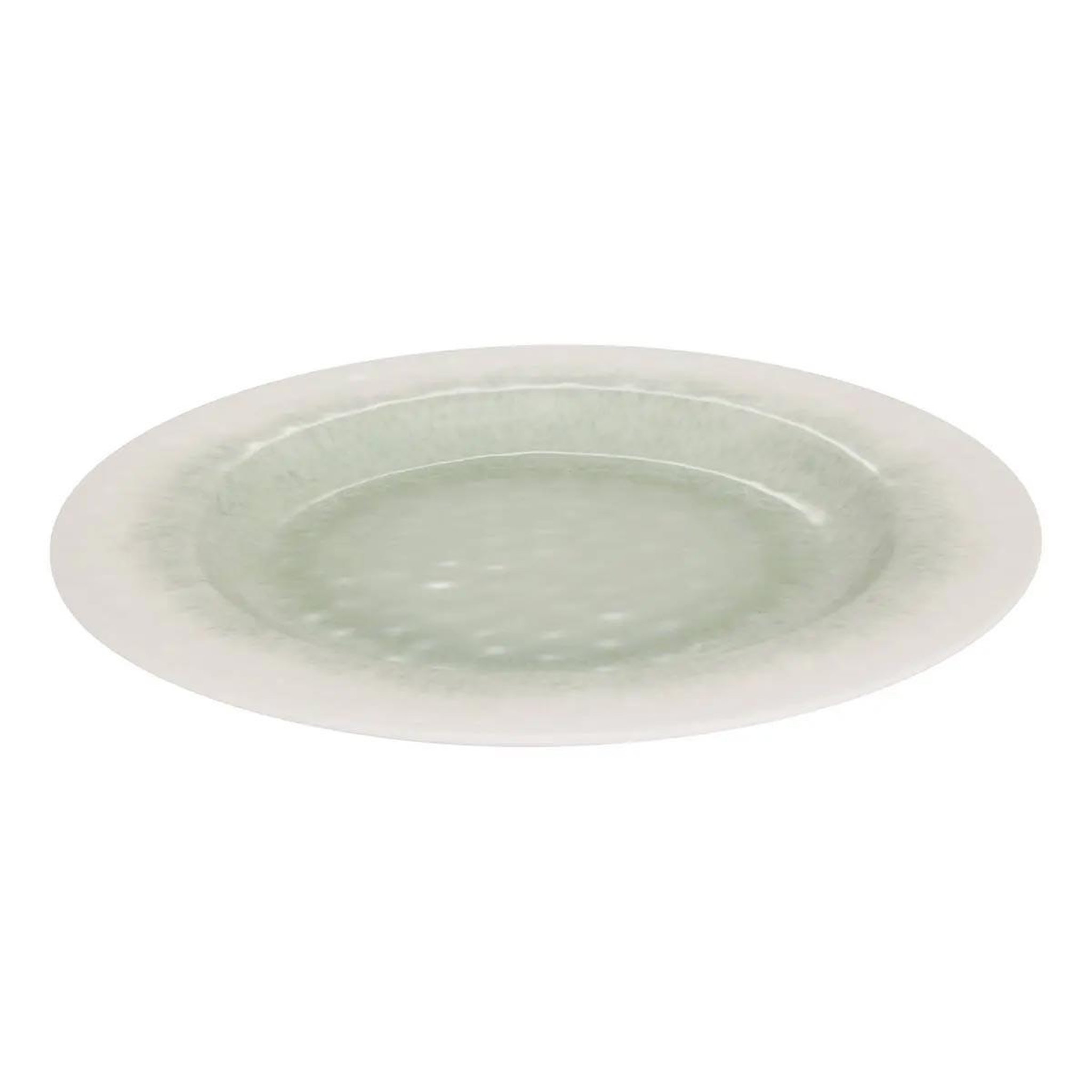 Voir la diapositive 2 : SECRET DE GOURMET Lot de 6 assiettes plates  clara  28cm vert