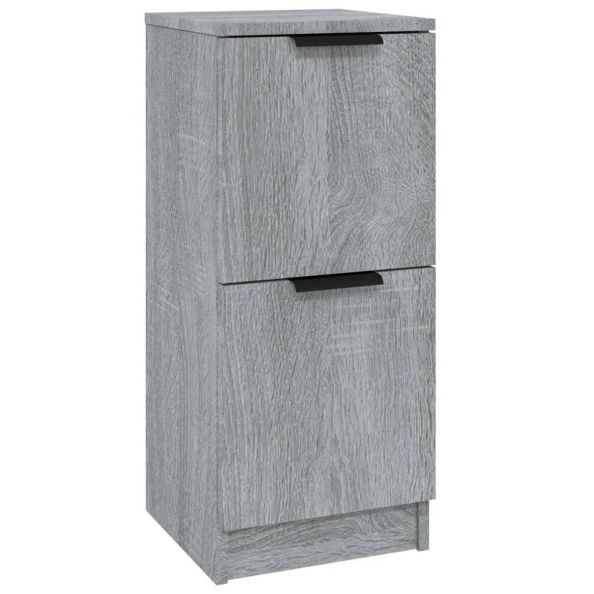 VIDAXL Buffet Sonoma gris 30x30x70 cm Bois d'ingenierie