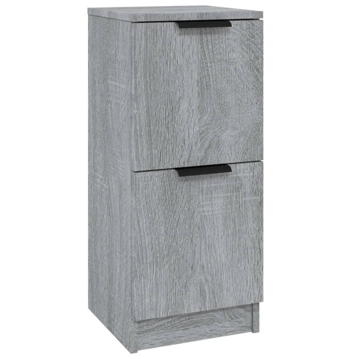 VIDAXL Buffet Sonoma gris 30x30x70 cm Bois d'ingenierie
