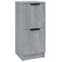 Voir la diapositive 2 : VIDAXL Buffet Sonoma gris 30x30x70 cm Bois d'ingenierie