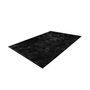 Voir la diapositive 2 : Paris Prix Tapis Fait Main en Cuir  Lavin VI  Noir