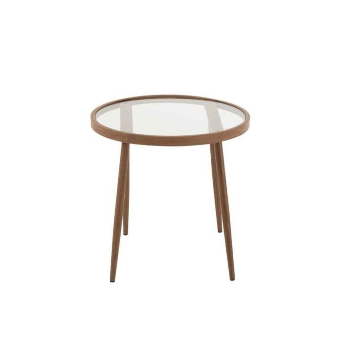 Paris Prix Table Gigogne Design  Fuolas  50cm Marron