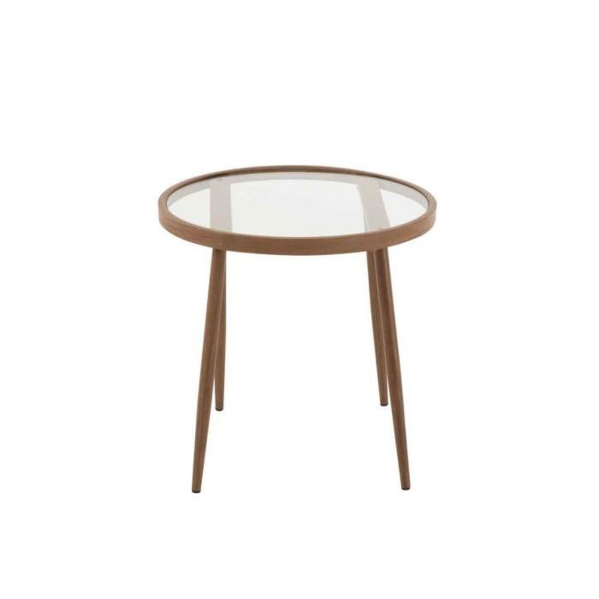 Paris Prix Table Gigogne Design  Fuolas  50cm Marron