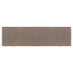 SECRET DE GOURMET Chemin de Table  Maha  38x140cm Gris