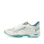 Mizuno Chaussures de Tennis hes/Bleu Femme Mizuno Exceed Tour. Coloris disponibles : Blanc