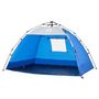 Voir la diapositive 5 : VIDAXL Tente de plage 2 personnes liberation rapide impermeable