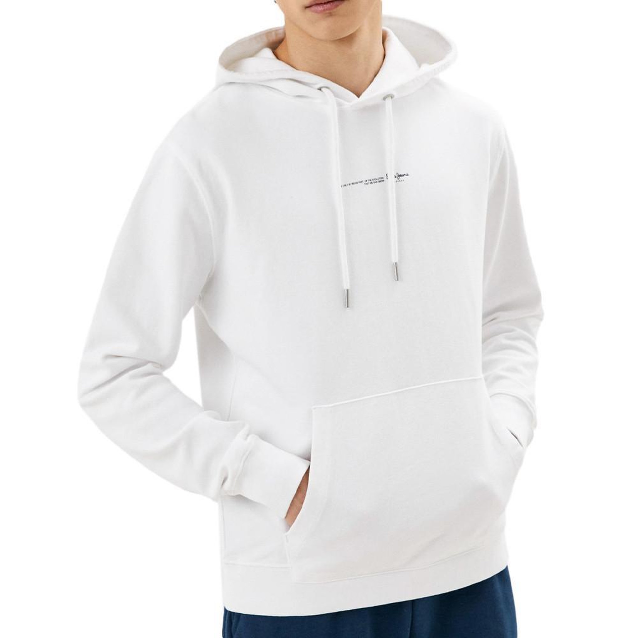 Voir la diapositive 1 : Pepe Jeans Sweat Blanc Homme Pepe jeans David Hoodie