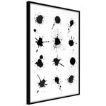 Paris Prix Affiche Murale Encadrée  Paintball. Coloris disponibles : Noir, Jaune