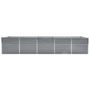 Voir la diapositive 2 : VIDAXL Lit sureleve de jardin Acier galvanise 400x80x77 cm Gris