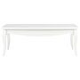 VIDAXL Table basse Blanc 110 x 60 x 40 cm Bois de pin massif