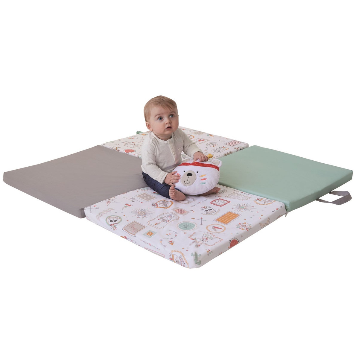 TINEO Matelas tapis malin 3 en 1