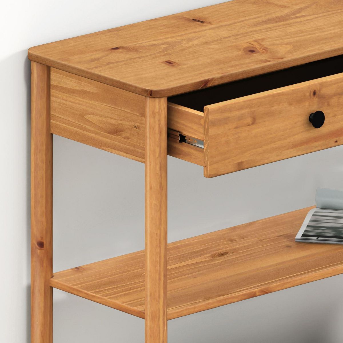 IDIMEX Table console d'entrée APOANA L 110 cm en bois