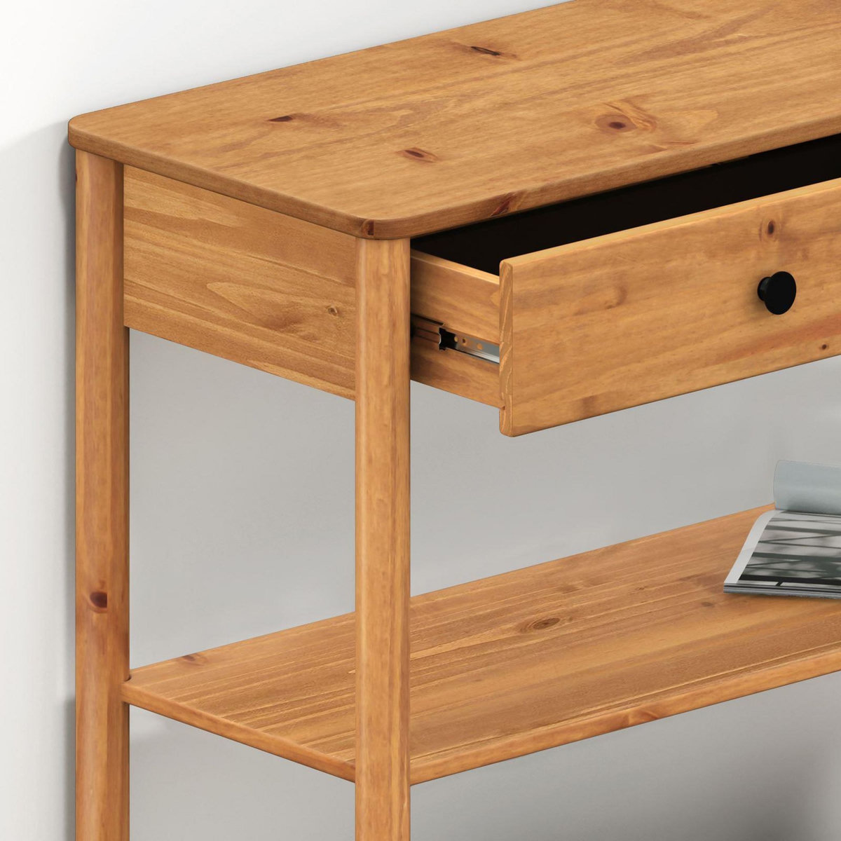 IDIMEX Table console d'entrée APOANA L 110 cm en bois