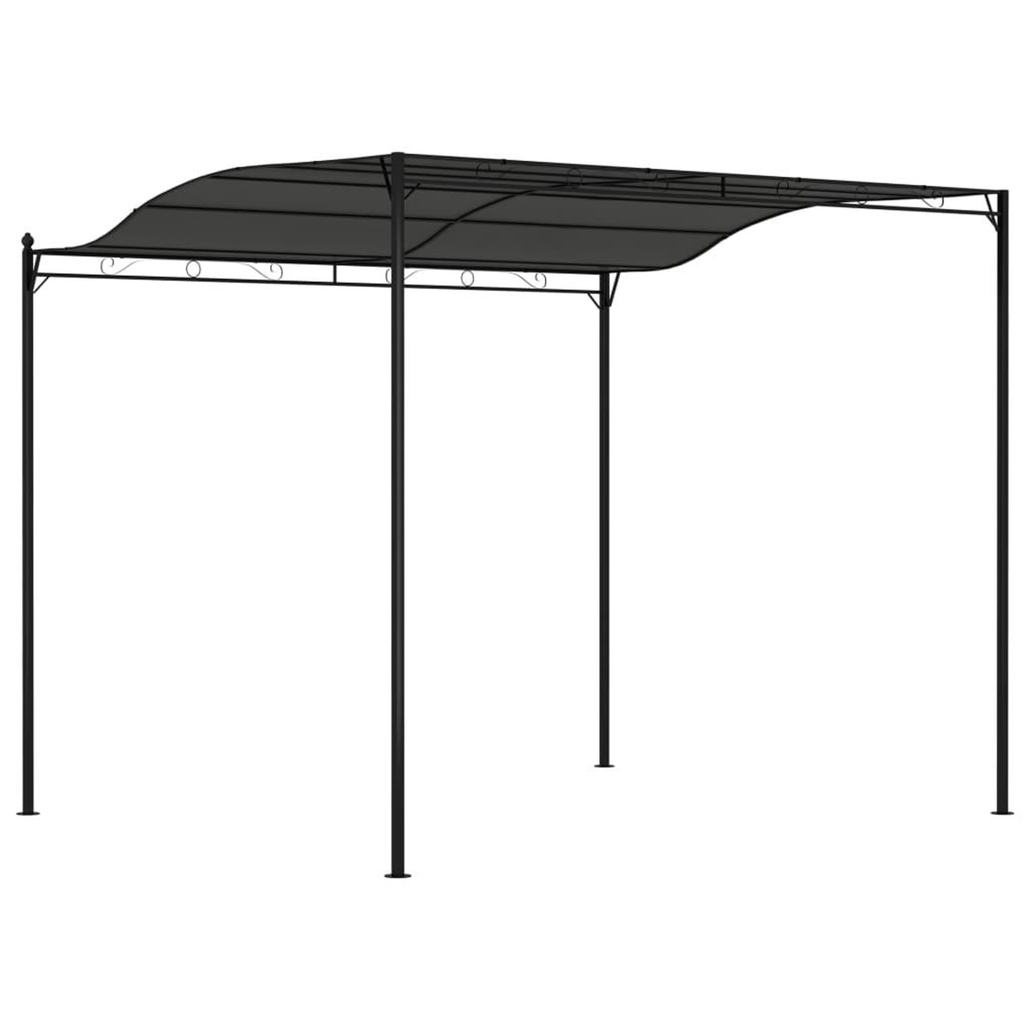 Voir la diapositive 4 : VIDAXL Auvent de parasol 3 x 2,4 m Anthracite