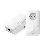Strong Strong POWERL1000DUOWIFIEUV2 Adaptateur réseau CPL 1000 Mbit/s Ethernet/LAN Wifi Blanc 2 pièce(s)
