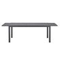 Voir la diapositive 3 : MARKET24 Table de jardin extensible 6 a 8 personnes - Structure et plateau en aluminium - L 180-240 x P 90 x H 75 cm