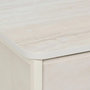 Voir la diapositive 4 : FIVE Table de Chevet 2 Tiroirs  Tissa  51cm Beige