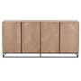 Voir la diapositive 1 : Paris Prix Buffet 4 Portes  Miraza  180cm Naturel & Noir
