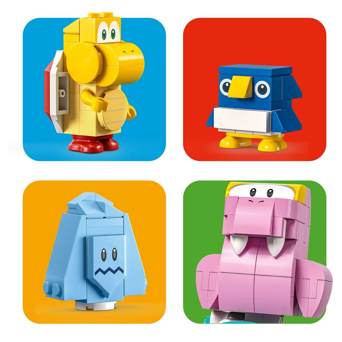 LEGO Super Mario 71417 Ensemble extension L'aventure dans la neige de Morsinet? Jouet pour Enfants à Combiner avec Pack de Démarrage, et Figurines Congélo