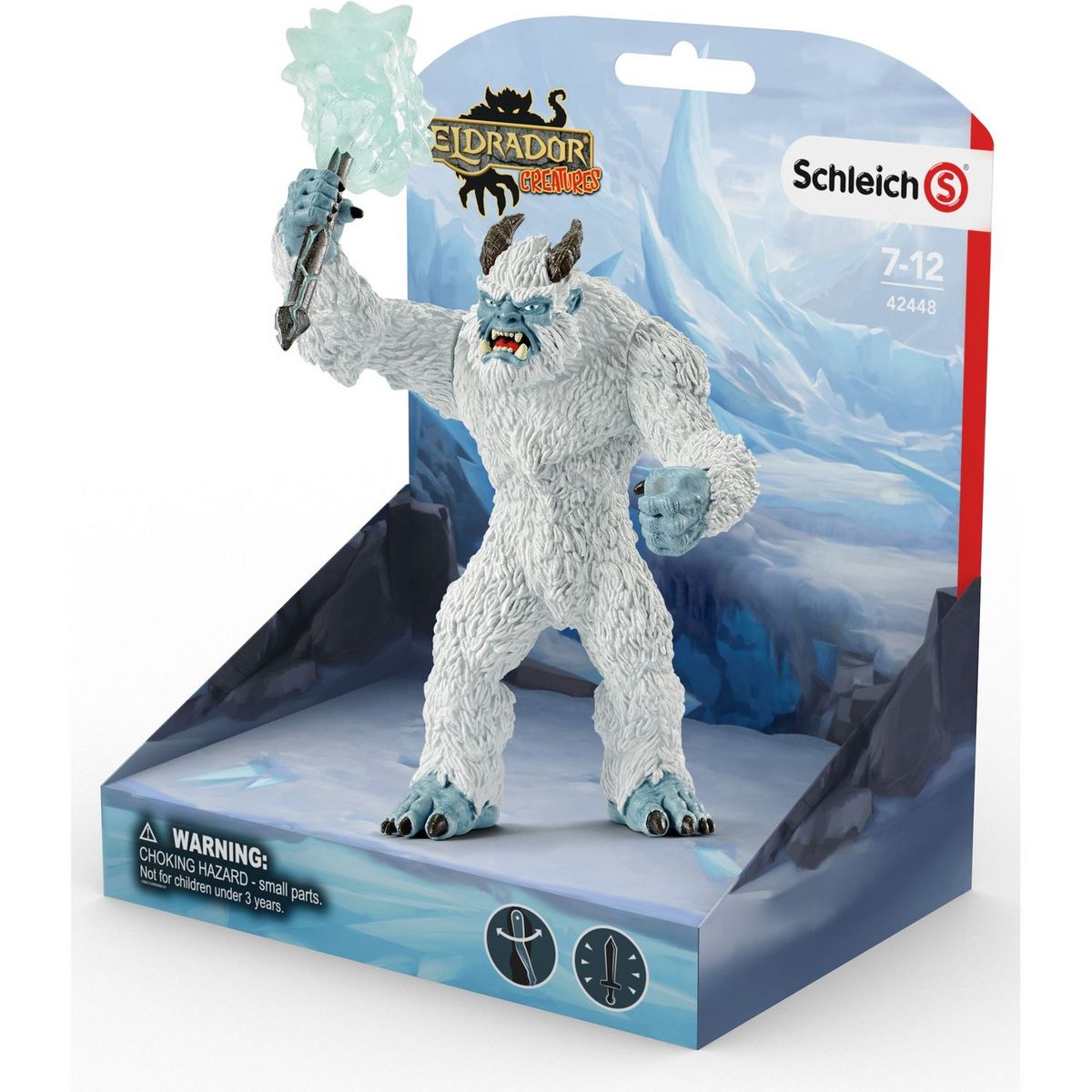 Schleich Figurine Monstre de glace avec arme Eldrador