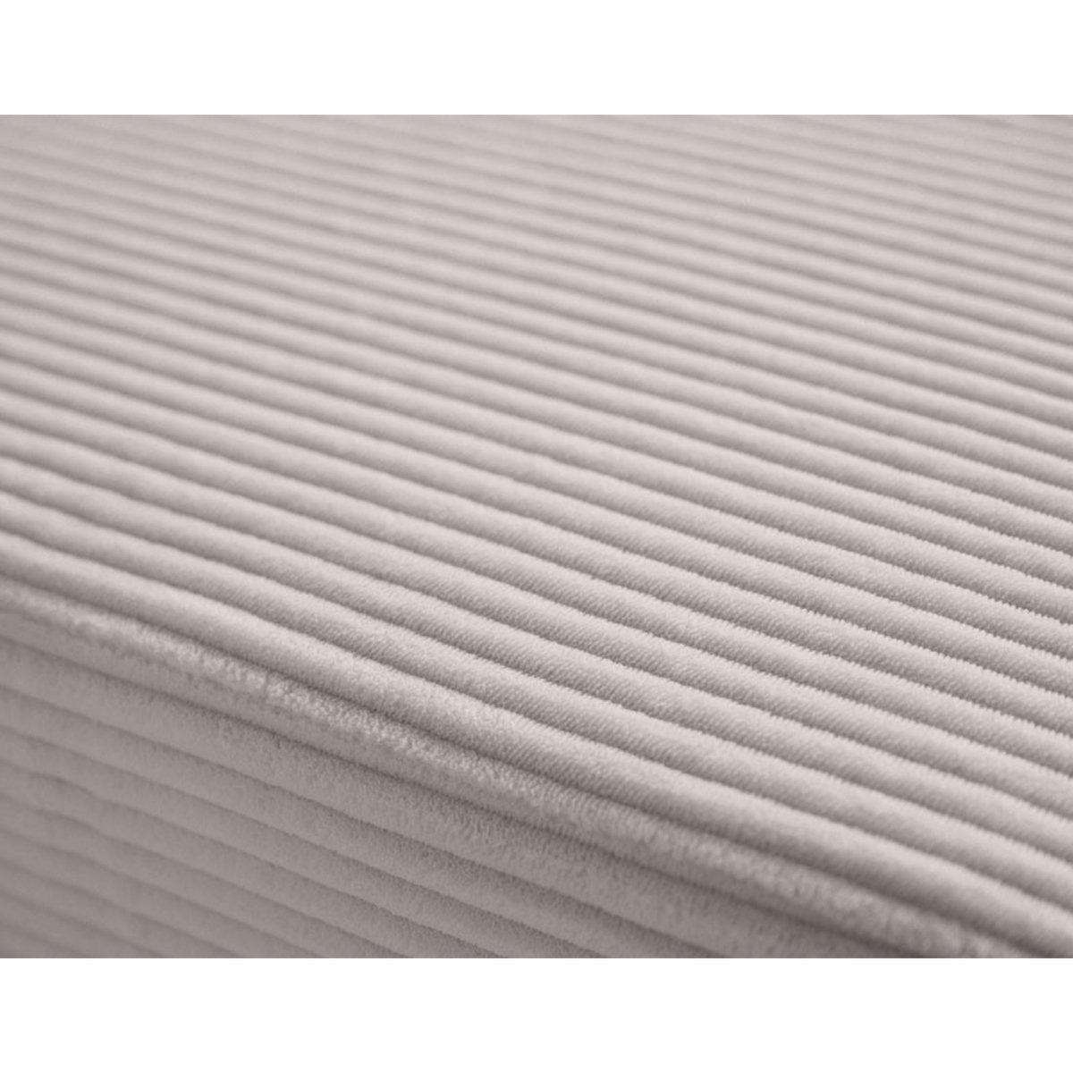 LISA DESIGN Vermont - canapé panoramique d'angle droit - 7 places - en velours côtelé