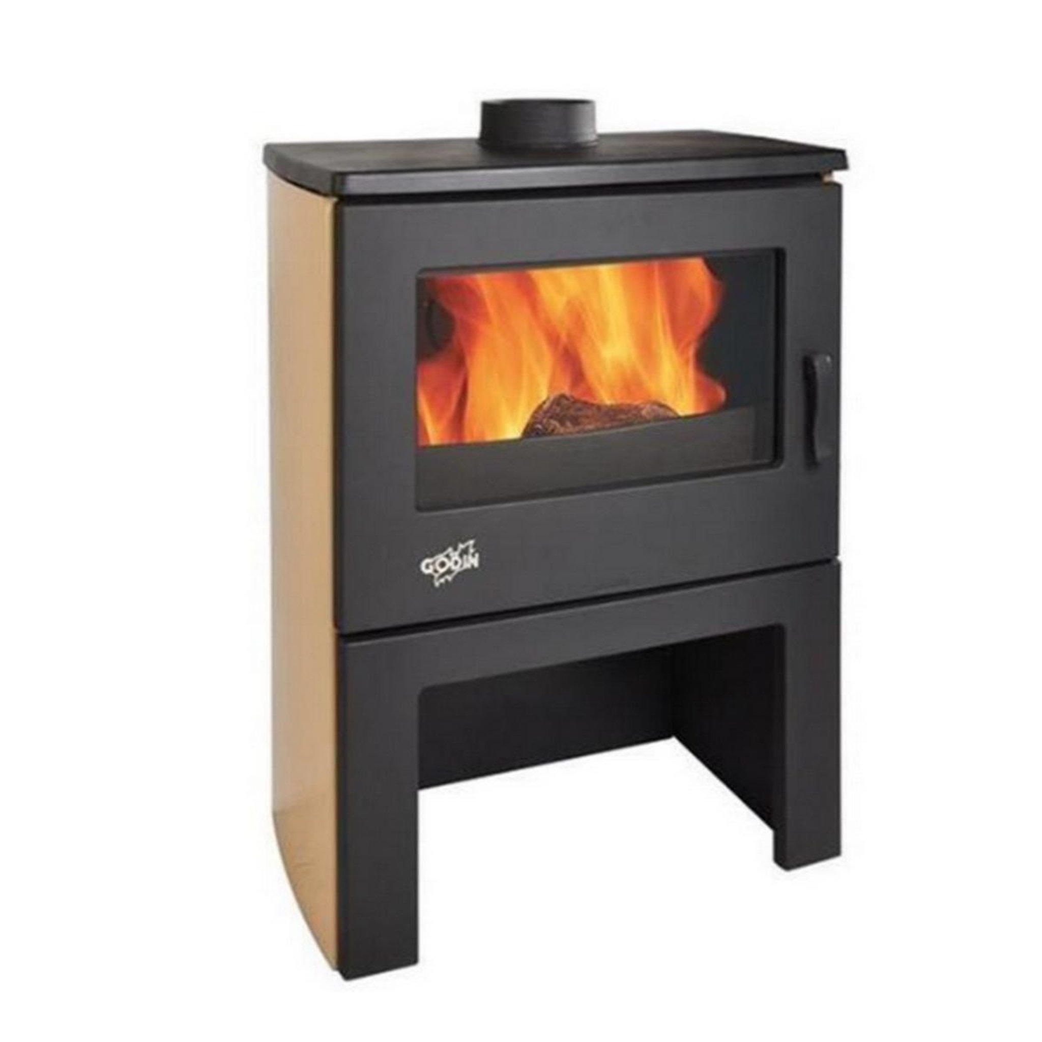 Godin Poêle à bois fonte 8kw - 363113SAHARA