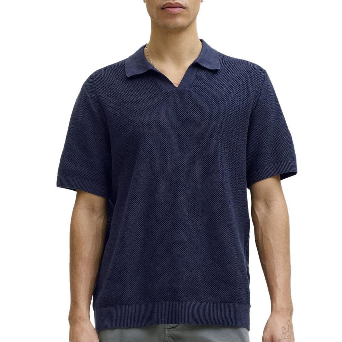 Jack & Jones Polo Marine Homme Jack & Jones Aston Split