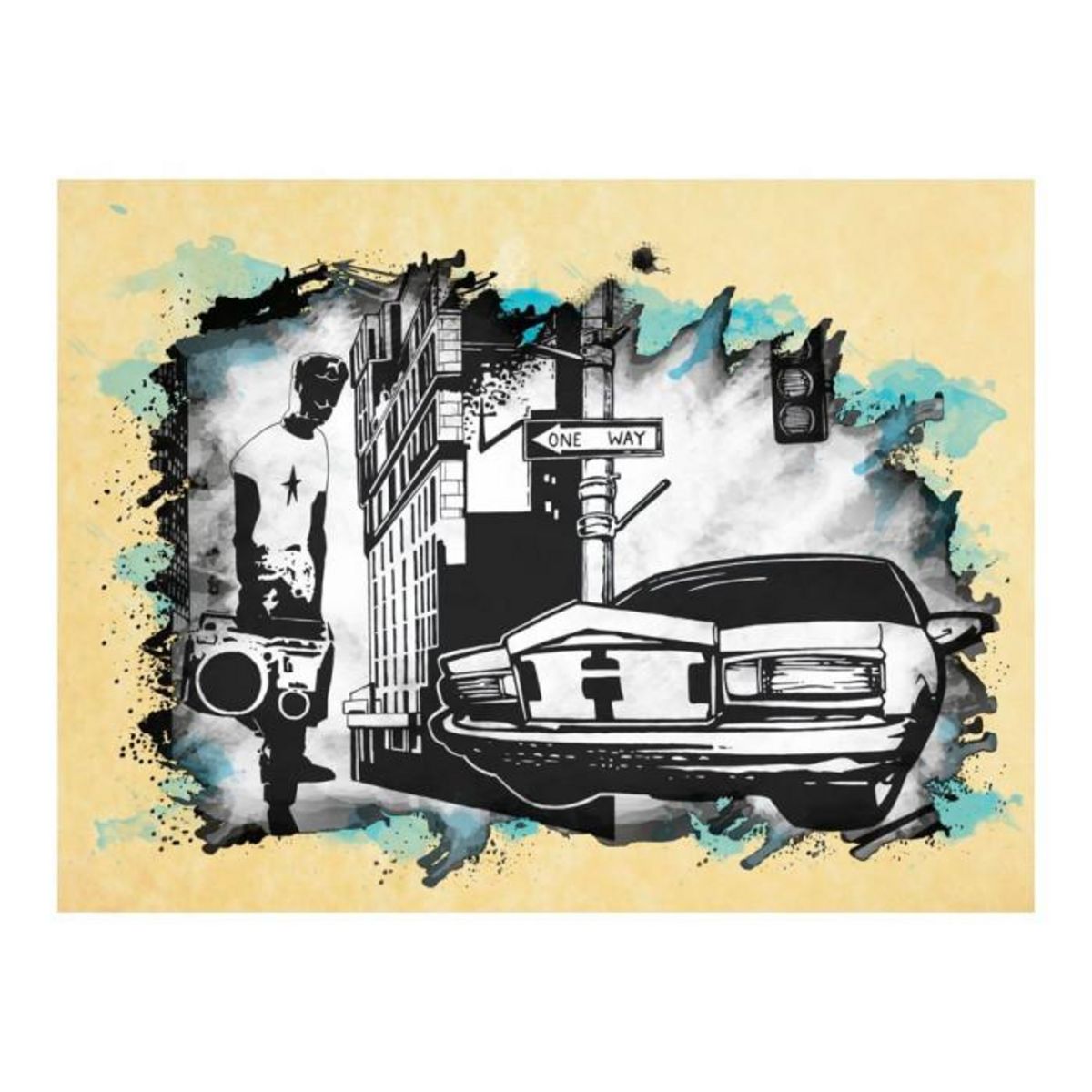 Paris Prix Papier Peint  Urban Atmosphere