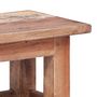 Voir la diapositive 5 : VIDAXL Tables gigognes 2 pcs bois d'acajou massif