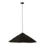 Voir la diapositive 1 : Paris Prix Lampe Suspension Chapeau  Moonj  80cm Noir
