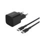 Voir la diapositive 1 : Belkin Chargeur 25W avec cable USB-C Noir