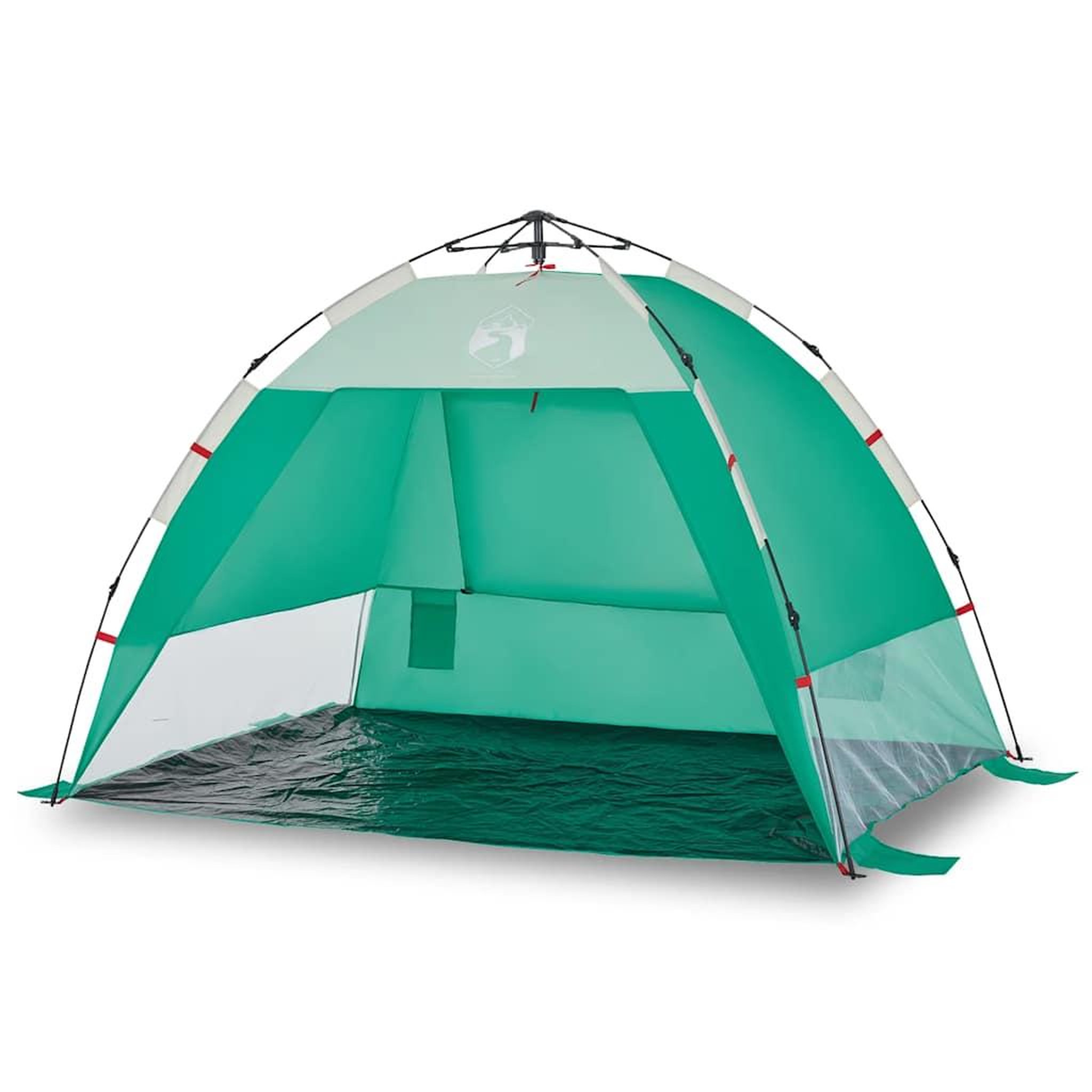 Voir la diapositive 2 : VIDAXL Tente de plage 2 personnes liberation rapide impermeable