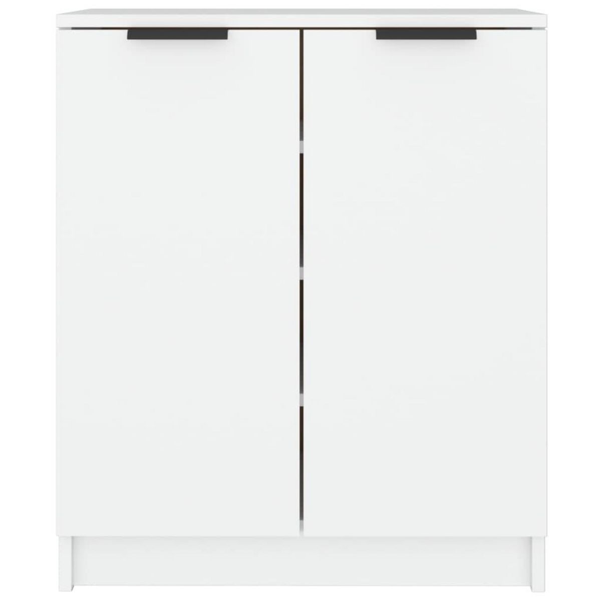 VIDAXL Armoire a chaussures Blanc 59x35x70 cm Bois d'ingenierie