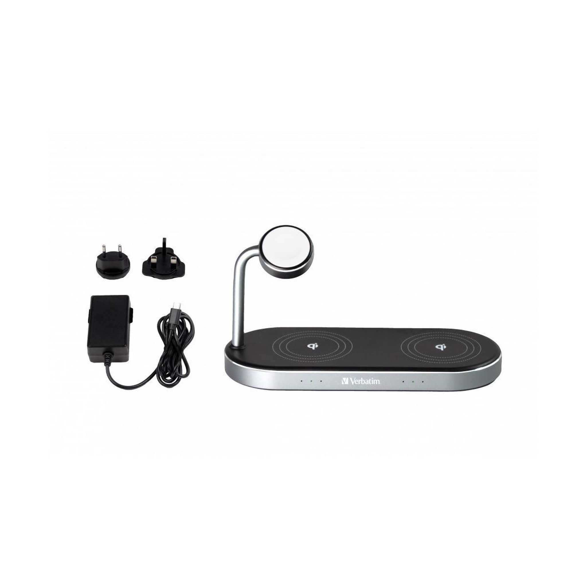 Voir la diapositive 3 : Verbatim Verbatim wcs-03 universel noir usb recharge sans fil charge rapide intérieure
