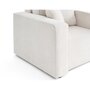 Voir la diapositive 4 : BEST MOBILIER Topaze - fauteuil en velours côtelé plat