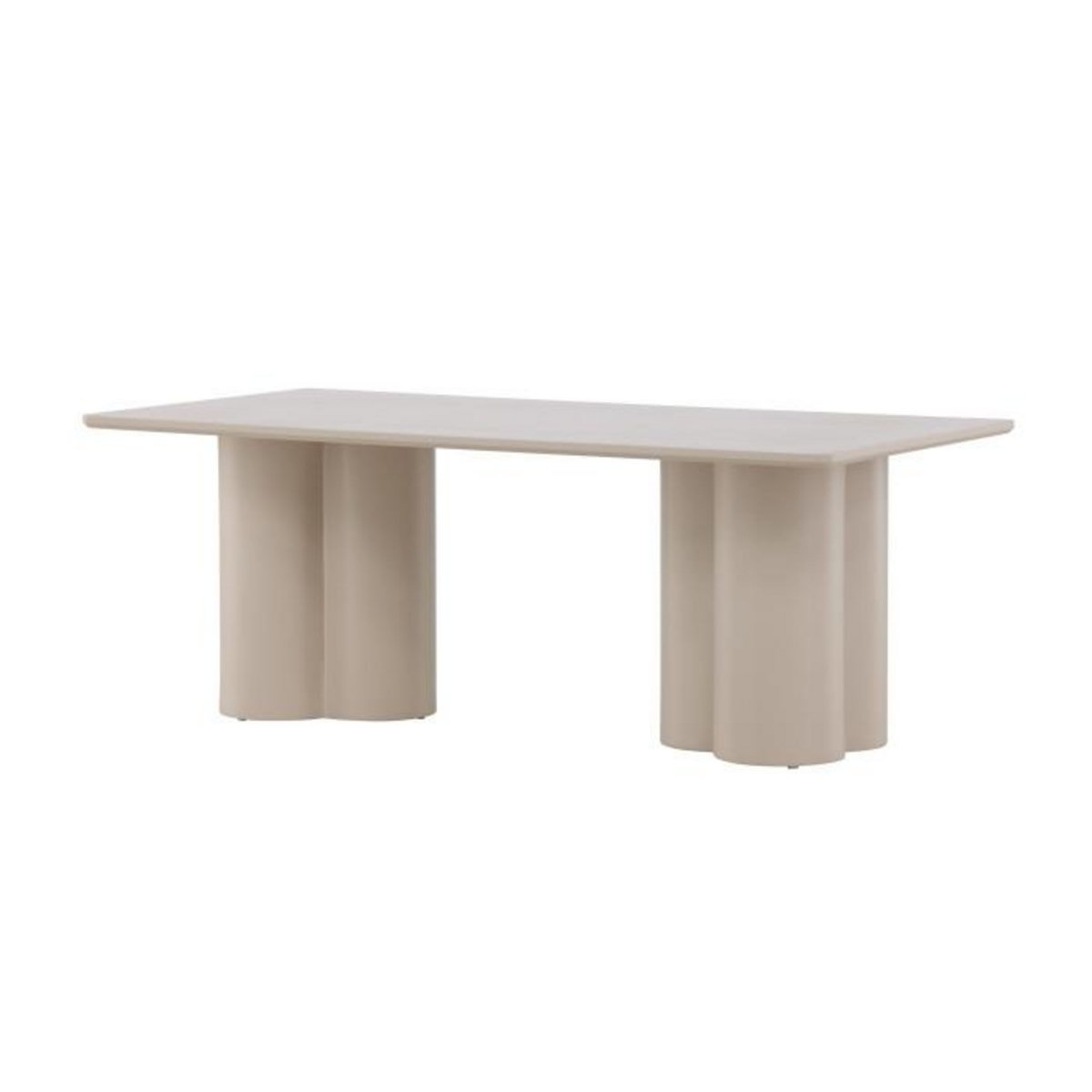 Paris Prix Table Basse Design  Olivia  120cm Beige