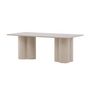 Voir la diapositive 5 : Paris Prix Table Basse Design  Olivia  120cm Beige