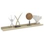 Voir la diapositive 3 : VIDAXL Etageres murales 2 pcs blanc et chene sonoma 60x9x3 cm