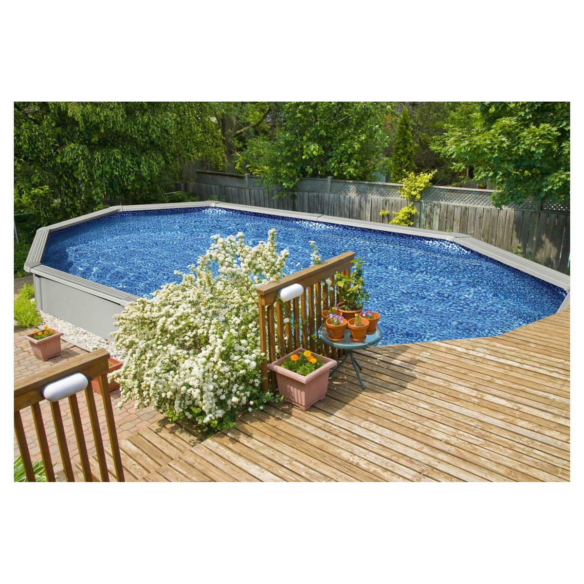 BESTWAY Piscine hors sol acier ovale - 500x360x120cm - HYDRIUM